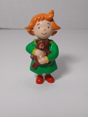 Caillou Rosie Pj's Teddy Bear Figure 2" 2000 Cinar Irwin